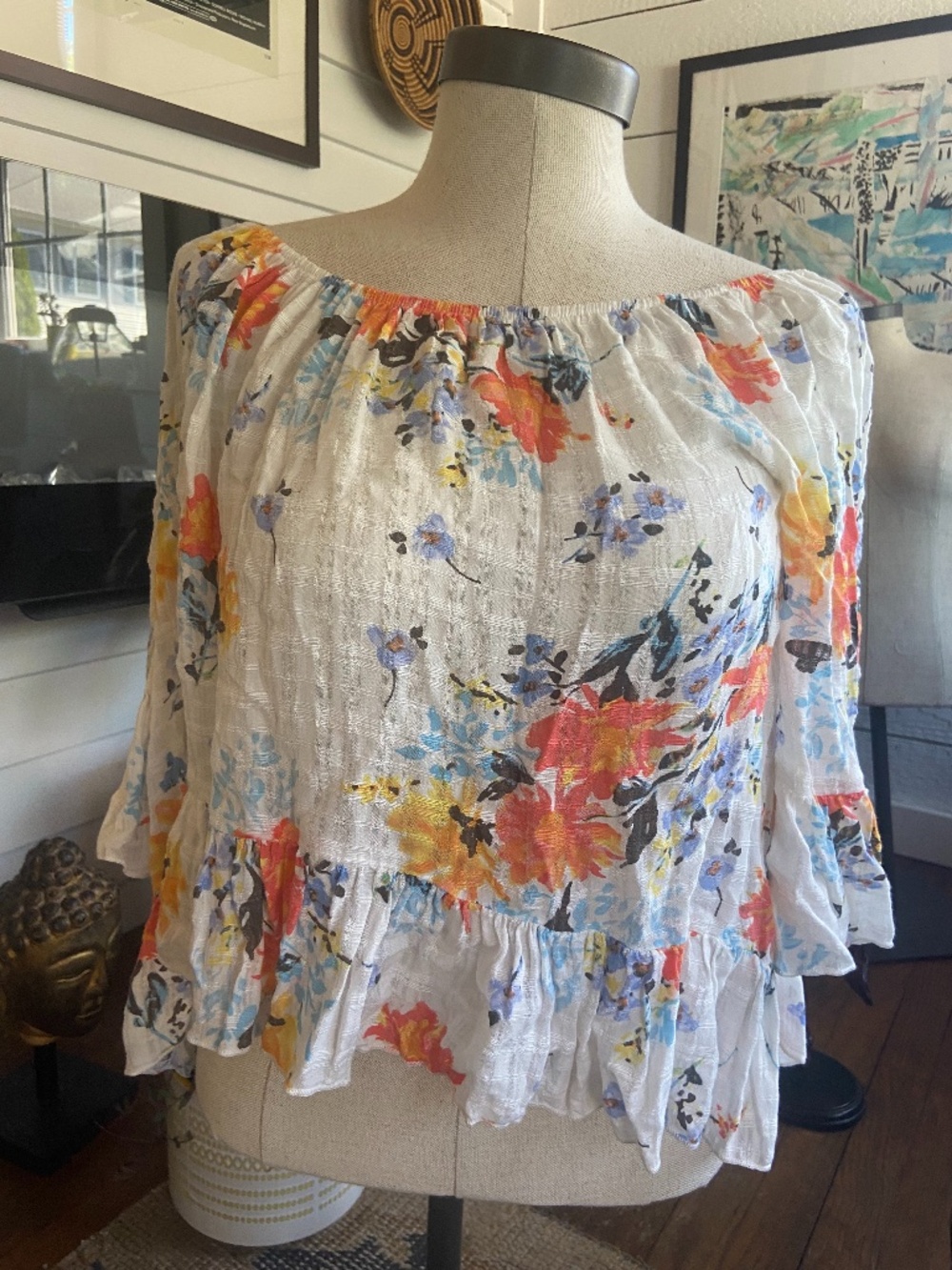 Off the Shoulder Floral top
